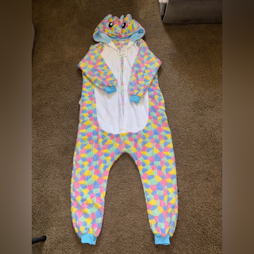III HHONS. Colorful Kids One Piece Costume. Size M